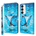 For Samsung Galaxy S23 5G / Three Butterflies