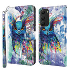 For Samsung Galaxy S23+ 5G / Watercolor Owl