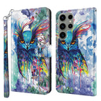 For Samsung Galaxy S23 ultra 5G / Watercolor Owl