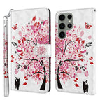 For Samsung Galaxy S23 ultra 5G / Cat Under The Tree