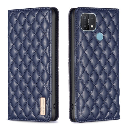 Diamond Lattice Magnetic Leather Flip Phone Case, For OPPO A7, For OPPO A15, For OPPO A16s / A16 / A54s / A55 5G / A54 4G, For OPPO A57 4G