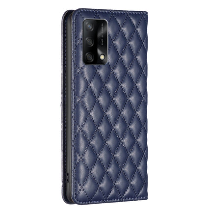 Diamond Lattice Magnetic Leather Flip Phone Case, For OPPO A74 4G / F19 4G, For OPPO A74 5G / A93 5G / A54 5G, For OPPO A76 4G / A36 4G / K10 4G / Realme 9i, For OPPO A94 4G / Reno5 F / F19 Pro