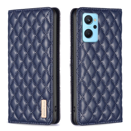 Diamond Lattice Magnetic Leather Flip Phone Case, For OPPO A74 4G / F19 4G, For OPPO A74 5G / A93 5G / A54 5G, For OPPO A76 4G / A36 4G / K10 4G / Realme 9i, For OPPO A94 4G / Reno5 F / F19 Pro