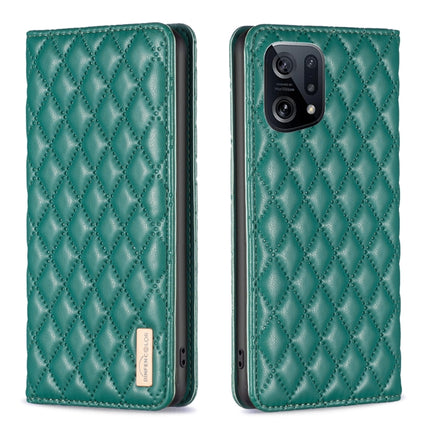 Diamond Lattice Magnetic Leather Flip Phone Case, For OPPO A94 5G / F19 Pro+, For OPPO A96 5G / Reno7 Z, For OPPO Find X5 Pro, For OPPO Find X5