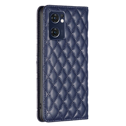 Diamond Lattice Magnetic Leather Flip Phone Case, For OPPO Reno7 5G / Find X5 Lite, For vivo Y02s, For vivo Y11 / Y15 / Y12 / Y17, For vivo Y15s