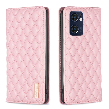 Diamond Lattice Magnetic Leather Flip Phone Case, For OPPO Reno7 5G / Find X5 Lite, For vivo Y02s, For vivo Y11 / Y15 / Y12 / Y17, For vivo Y15s