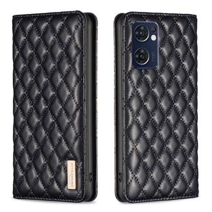 Diamond Lattice Magnetic Leather Flip Phone Case, For OPPO Reno7 5G / Find X5 Lite, For vivo Y02s, For vivo Y11 / Y15 / Y12 / Y17, For vivo Y15s