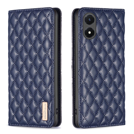 Diamond Lattice Magnetic Leather Flip Phone Case, For OPPO Reno7 5G / Find X5 Lite, For vivo Y02s, For vivo Y11 / Y15 / Y12 / Y17, For vivo Y15s