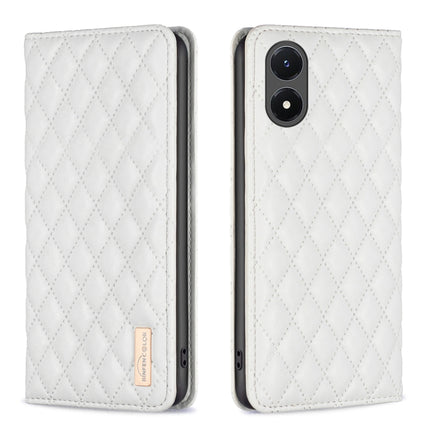 Diamond Lattice Magnetic Leather Flip Phone Case, For OPPO Reno7 5G / Find X5 Lite, For vivo Y02s, For vivo Y11 / Y15 / Y12 / Y17, For vivo Y15s