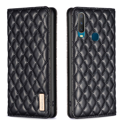 Diamond Lattice Magnetic Leather Flip Phone Case, For OPPO Reno7 5G / Find X5 Lite, For vivo Y02s, For vivo Y11 / Y15 / Y12 / Y17, For vivo Y15s
