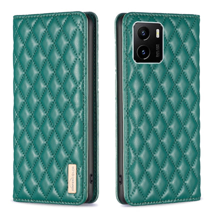 Diamond Lattice Magnetic Leather Flip Phone Case, For OPPO Reno7 5G / Find X5 Lite, For vivo Y02s, For vivo Y11 / Y15 / Y12 / Y17, For vivo Y15s