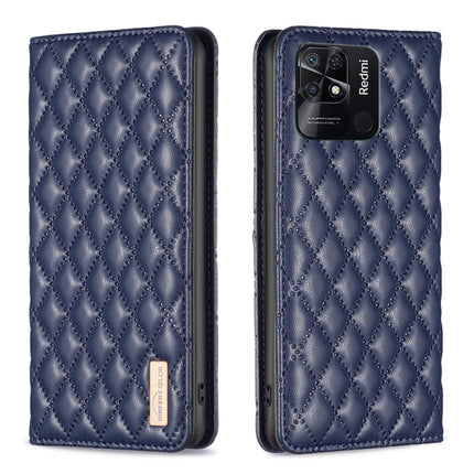 Diamond Lattice Magnetic Leather Flip Phone Case, For Xiaomi Redmi 10 2022 / Note 11 4G, For Xiaomi Redmi 10C, For Xiaomi Redmi A1 / A1+, For Xiaomi Redmi Note 9 / 10X 4G