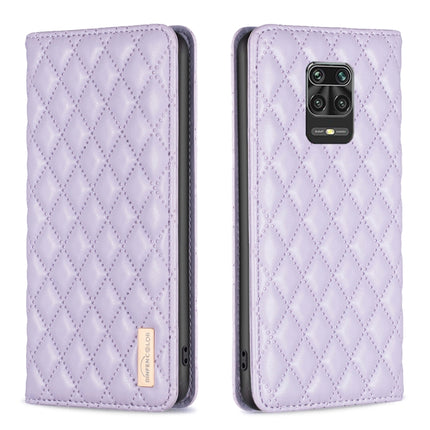 Diamond Lattice Magnetic Leather Flip Phone Case, For Xiaomi Redmi Note 11 / 11S, For Xiaomi Redmi Note 11 Pro 5G, For Xiaomi Redmi Note 9 Pro Max, For Xiaomi Redmi Note 10 4G / 10S