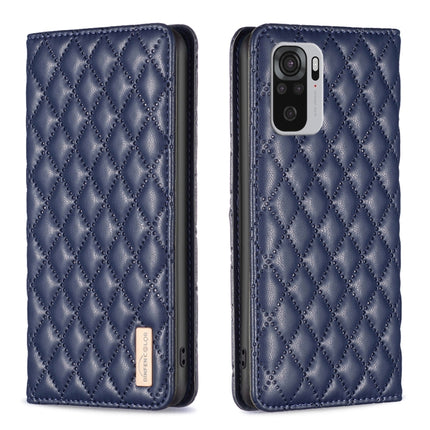 Diamond Lattice Magnetic Leather Flip Phone Case, For Xiaomi Redmi Note 11 / 11S, For Xiaomi Redmi Note 11 Pro 5G, For Xiaomi Redmi Note 9 Pro Max, For Xiaomi Redmi Note 10 4G / 10S