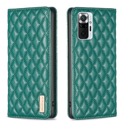 Diamond Lattice Magnetic Leather Flip Phone Case, For Xiaomi Redmi Note 10 Pro / 10 Pro Max, For Xiaomi Mi 11 Lite, For Xiaomi Mi 11i / Poco F3 / Redmi K40, For Xiaomi 11T / 11T Pro