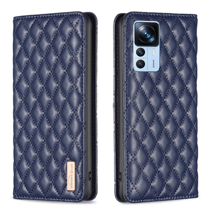Diamond Lattice Magnetic Leather Flip Phone Case, For Xiaomi 12 Lite, For Xiaomi 12 Pro, For Xiaomi 12T / 12T Pro / Redmi K50 Ultra, For Xiaomi 12