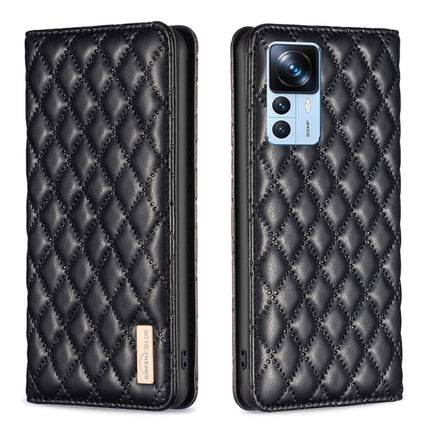 Diamond Lattice Magnetic Leather Flip Phone Case, For Xiaomi 12 Lite, For Xiaomi 12 Pro, For Xiaomi 12T / 12T Pro / Redmi K50 Ultra, For Xiaomi 12
