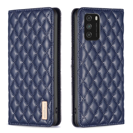 Diamond Lattice Magnetic Leather Flip Phone Case, For Xiaomi Poco M3, For Xiaomi Poco M3 Pro, For Xiaomi Poco X3 / X3 NFC