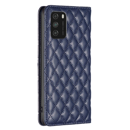 Diamond Lattice Magnetic Leather Flip Phone Case, For Xiaomi Poco M3, For Xiaomi Poco M3 Pro, For Xiaomi Poco X3 / X3 NFC