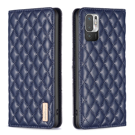 Diamond Lattice Magnetic Leather Flip Phone Case, For Xiaomi Poco M3, For Xiaomi Poco M3 Pro, For Xiaomi Poco X3 / X3 NFC