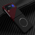 For Samsung Galaxy Z Flip3 5G / Black Red