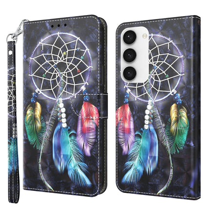 3D Painted Leather Phone Case, For Samsung Galaxy S23 5G, For Samsung Galaxy S23+ 5G