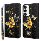 For Samsung Galaxy S23 5G / Golden Swallow Butterfly