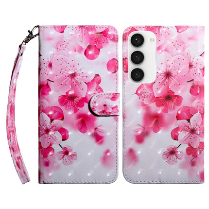 3D Painted Leather Phone Case, For Samsung Galaxy S23 5G, For Samsung Galaxy S23+ 5G