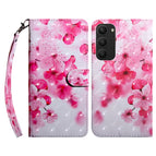For Samsung Galaxy S23+ 5G / Red Flower