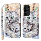 For Samsung Galaxy S23 Ultra / Two Loving Cats