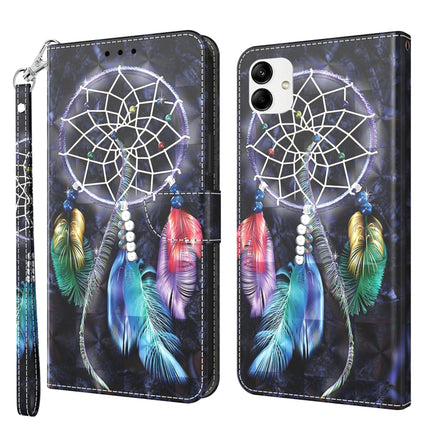 3D Painted Leather Phone Case, For Samsung Galaxy A23e, For Samsung Galaxy A04
