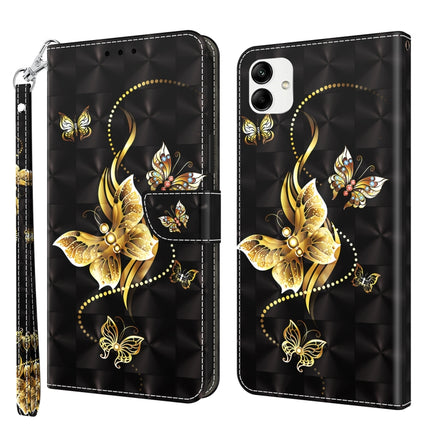 3D Painted Leather Phone Case, For Samsung Galaxy A23e, For Samsung Galaxy A04
