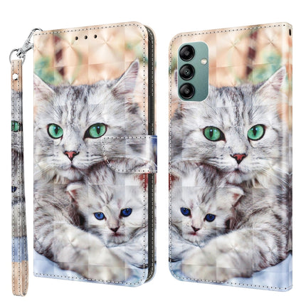 3D Painted Leather Phone Case, For Samsung Galaxy A04s, For Xiaomi Redmi A1 2022