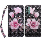 For Samsung Galaxy A04s / Pink Flower