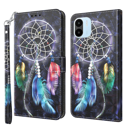 3D Painted Leather Phone Case, For Samsung Galaxy A04s, For Xiaomi Redmi A1 2022