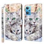 For Realme GT2 / GT Neo2 / GT Neo 3T / Two Loving Cats