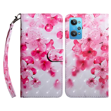 3D Painted Leather Phone Case, For Realme GT2 / GT Neo2 / GT Neo 3T, For Realme GT2 Pro