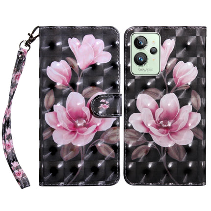 3D Painted Leather Phone Case, For Realme GT2 / GT Neo2 / GT Neo 3T, For Realme GT2 Pro
