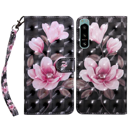 3D Painted Leather Phone Case, For Sony Xperia 5 IV, For Motorola Moto E22