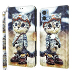For Motorola Moto E22 / Naughty Cat