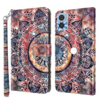 For Motorola Moto E22 / Colorful Mandala