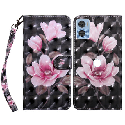 3D Painted Leather Phone Case, For Sony Xperia 5 IV, For Motorola Moto E22