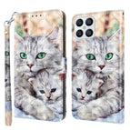 For Honor X8 4G / Two Loving Cats