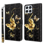 For Honor X8 4G / Golden Swallow Butterfly