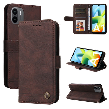 Skin Feel Life Tree Metal Button Leather Phone Case, For Xiaomi Redmi A1 4G, For Xiaomi 12T / 12T Pro / Redmi K50 Ultra