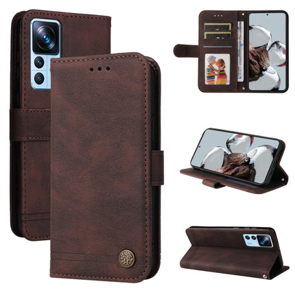 Skin Feel Life Tree Metal Button Leather Phone Case, For Xiaomi Redmi A1 4G, For Xiaomi 12T / 12T Pro / Redmi K50 Ultra