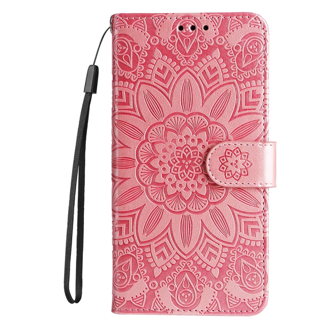 Embossed Sunflower Leather Phone Case, For Xiaomi Redmi A1 4G, For Xiaomi 12T / 12T Pro / Redmi K50 Ultra