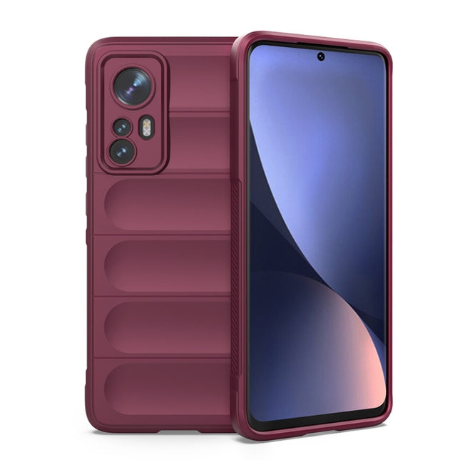 Magic Shield TPU + Flannel Phone Case, For Xiaomi 12
