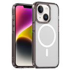 For iPhone 14 Plus / Transparent Black