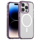 For iPhone 14 Pro / Transparent Purple